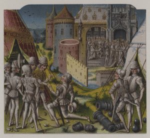 Het huwelijk van Sigismund, keurvorst van Brandenburg, en Maria van Hongarije door German School