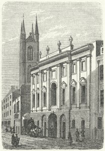 Het oorspronkelijke huis van de Bank of England, Walbrook, Londen door German School