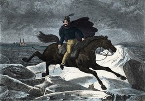 Het verhaal van Sandor op zijn paard Tartar galopperend op de ijsrivier van de Donau. In 