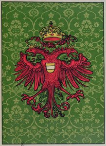 De tweekoppige adelaar van Maximiliaan I door German School