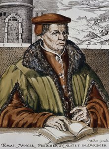 Thomas Muntzer, ca. 1600 door German School