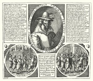 Thomas Percy, een van de samenzweerders achter het Buskruitverraad door German School
