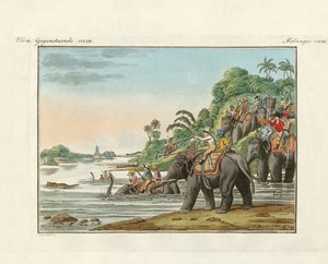 Tijgerjacht op een Indiase rivier door German School