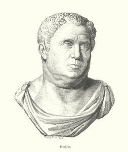 Vitellius, Romeinse keizer (gravure) door German School