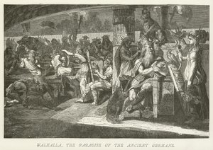 Walhalla, het Paradijs van de oude Germanen