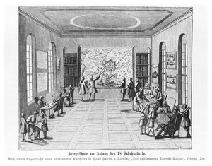 Oorlogsschool, illustratie uit 