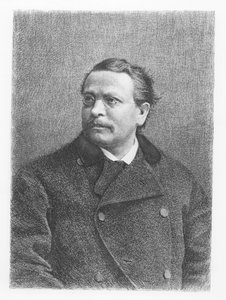 Wilhelm von Hertz (gravure) door German School