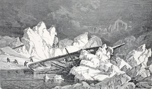 Wrak van de Hansa, Londen 1874