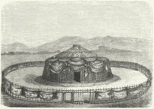 Yurt van Dzjengis Khan door German School