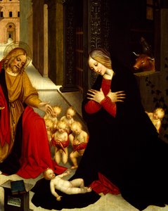 Geboorte door Gerolamo Giovenone