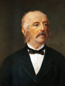 Portret van Marco Minghetti door Gerolamo Induno