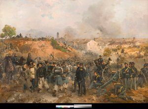 Risorgimento, Tweede Italiaanse Onafhankelijkheidsoorlog: De Slag bij Palestro op 30/05/1859 tussen het Oostenrijkse Keizerrijk en de gecombineerde troepen van het Koninkrijk Sardinië-Piëmont en Frankrijk