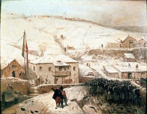 Het hoofdkwartier van de Piemontezen op de Krim