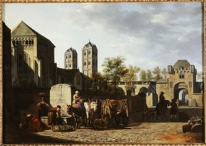 Openbare fontein en St. Gereon