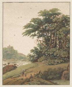 Landschap door Gerrit Battem