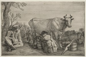 Het melkmeisje