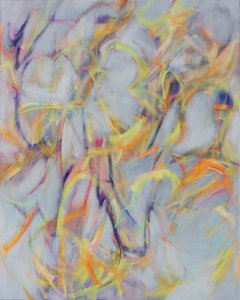 Hoop, 2022 (acrylverf op doek) door Gerrit Greve