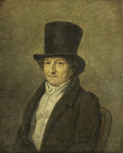 Portret van Jean Bernard, Kunstverzamelaar en Schilder in Amsterdam