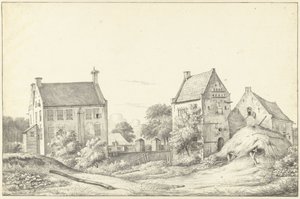 Het huis Vroonestein bij Jutphaas door Gerrit Lamberts