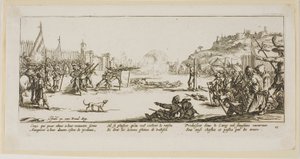 Het vuurpeloton, plaat twaalf uit De grote ellende van de oorlog