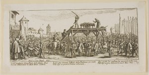 Het Wiel, plaat veertien uit De grote ellende van de oorlog