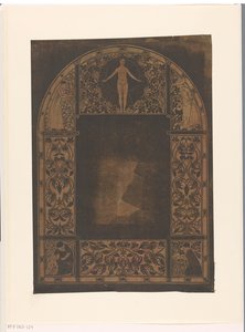 Ontwerp voor de omlijsting van een kalender voor 1901 met vrouwen en bloemen