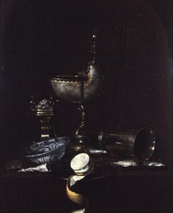 Stilleven met Nautilusbeker