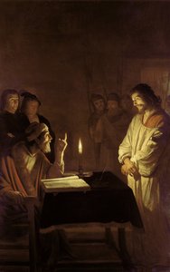 Christus voor de Hogepriester, 1617