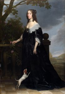 Elizabeth Stuart 1596-1662, Koningin van Bohemen, 1642 door Gerrit van Honthorst