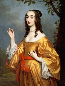 Portret van gravin Louise Henriette van Nassau door Gerrit van Honthorst
