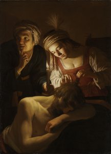Samson en Delilah, c. 1616