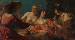  door Gerrit van Honthorst