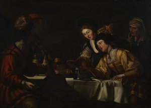 Das Konzert door Gerrit van Honthorst