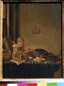 Stilleven met boeken