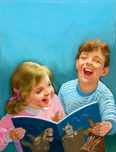 Lachende kinderen