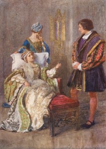 Shakespeare, Koning Hendrik VIII door Gertrude E. Demain (after) Hammond