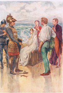 Het Oordeel van Artegall, Verhalen uit de Faerie Queen uitgegeven door George Harrap and Company door Gertrude E. Demain (after) Hammond