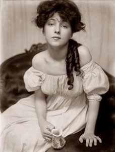 Portret van Evelyn Nesbit door Gertrude Kasebier, c.1900