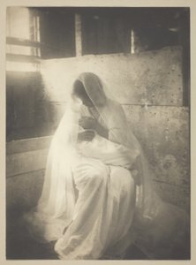 De kribbe door Gertrude Käsebier