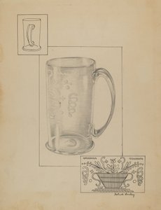Beker door Gertrude Lemberg