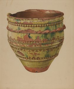 Pa. Duitse Jardiniere door Giacinto Capelli