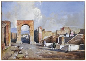 Italië, Opgravingen van Pompeii