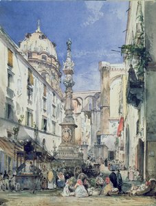 Piazzetta Riario Sforza door Giacinto Gigante