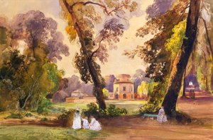 De Jachthut in het park van Caserta, c.1852-55