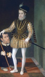 Portret van Karel Emanuel I als kind