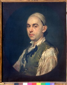 Portret van een man door Giacomo Ceruti