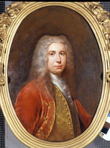Portret van een heer. 18e eeuw. Schilderij door Giacomo Ceruti genaamd de Pyochetto (1724? -?). Museo del Castello, Milaan