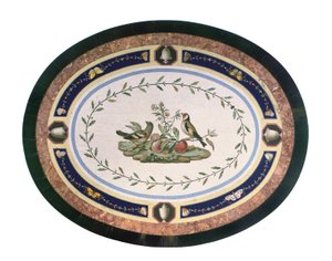 Micromozaïek tafelblad, Rome, eind 18e eeuw