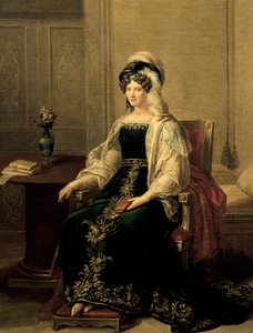 Portret van prinses Marianne van Saksen, vrouw van prins Paluzzo Altieri door Giacomo Conca