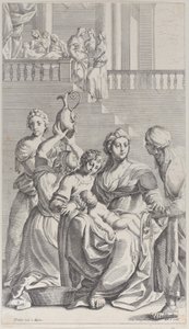 Geboorte van Sint Benedictus door Giacomo Maria Giovannini